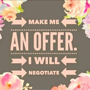 MAKE ME AN OFFER! 🤗